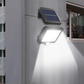 Lămpi solare 6 COB, iluminat exterior cu senzor mișcare și suport