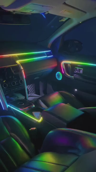 Set de iluminare auto RGB