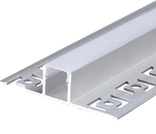 Profil Aluminiu Incastrat 2m 20x14mm pentru Benzi LED