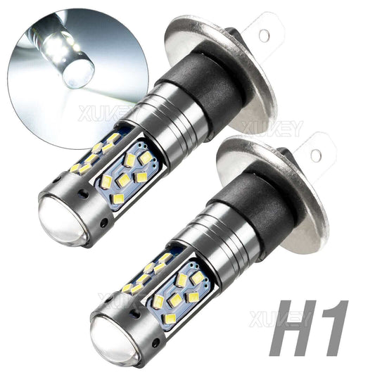 Bec LED H1 cu Lupa 60W