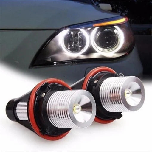 Set 2 LED-uri Marker Angel Eyes 10W pentru BMW E39 E53 E60